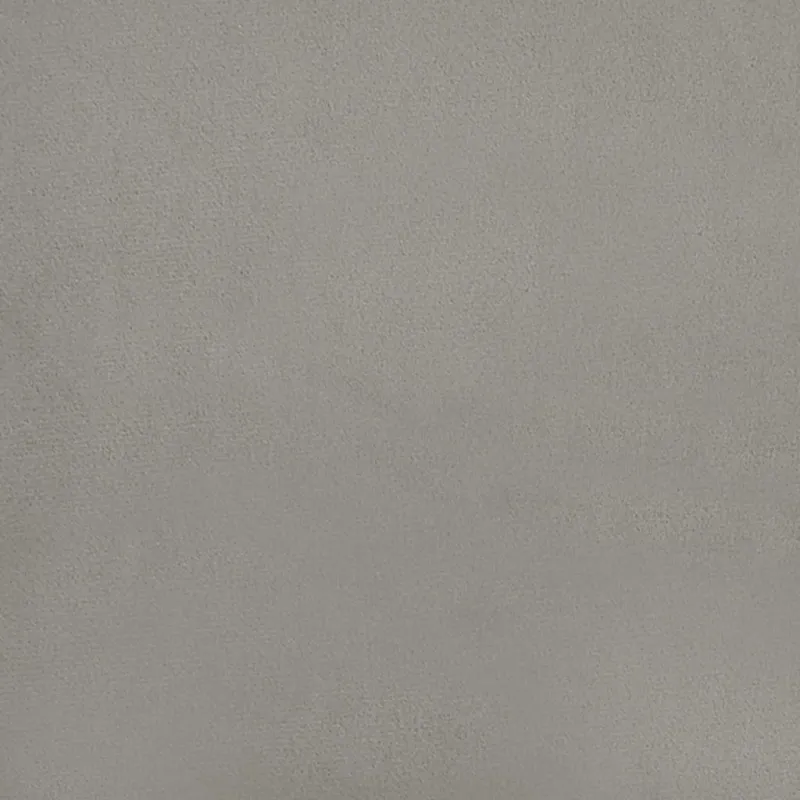 Lova su spyruoklėmis ir čiužiniu, pilka, 200x200 cm, aksomas
