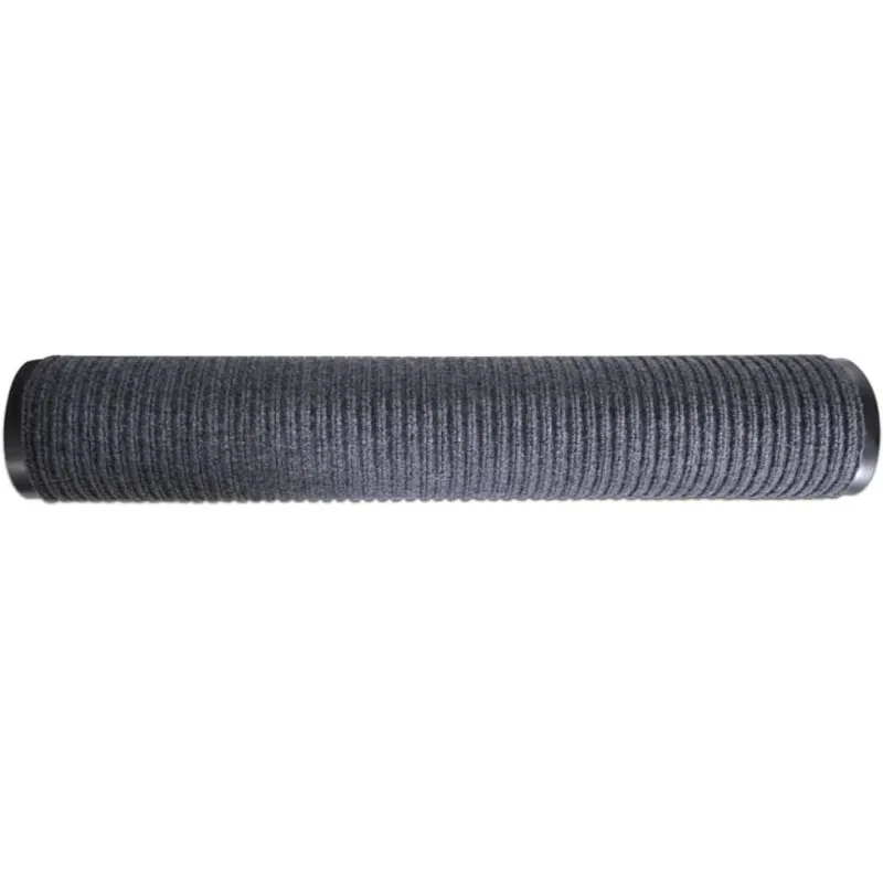 Durų kilimėliai, 4 vnt., pilkos spalvos, 90x60cm, PVC