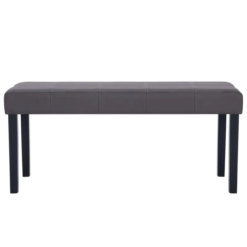 Suoliukas, pilkas, 106cm, dirbtinė oda