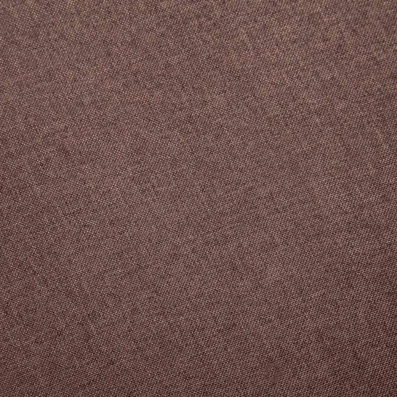 Trivietė sofa, ruda, audinys