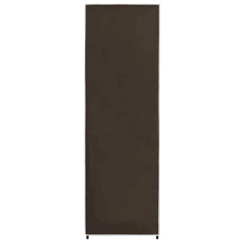 Drabužių spinta, ruda, 87x49x159cm, audinys