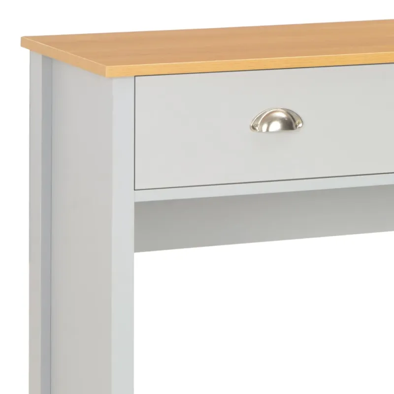 Konsolinis staliukas, pilkos spalvos, 97x35x76cm