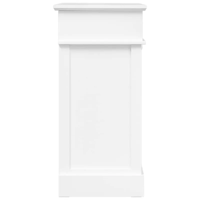 Spintelė batams, baltos sp., 50x28x58cm, paulovnijos mediena