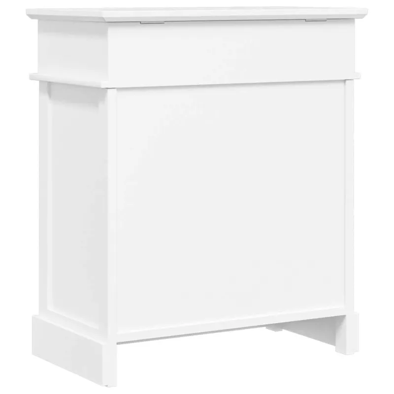 Spintelė batams, baltos sp., 50x28x58cm, paulovnijos mediena