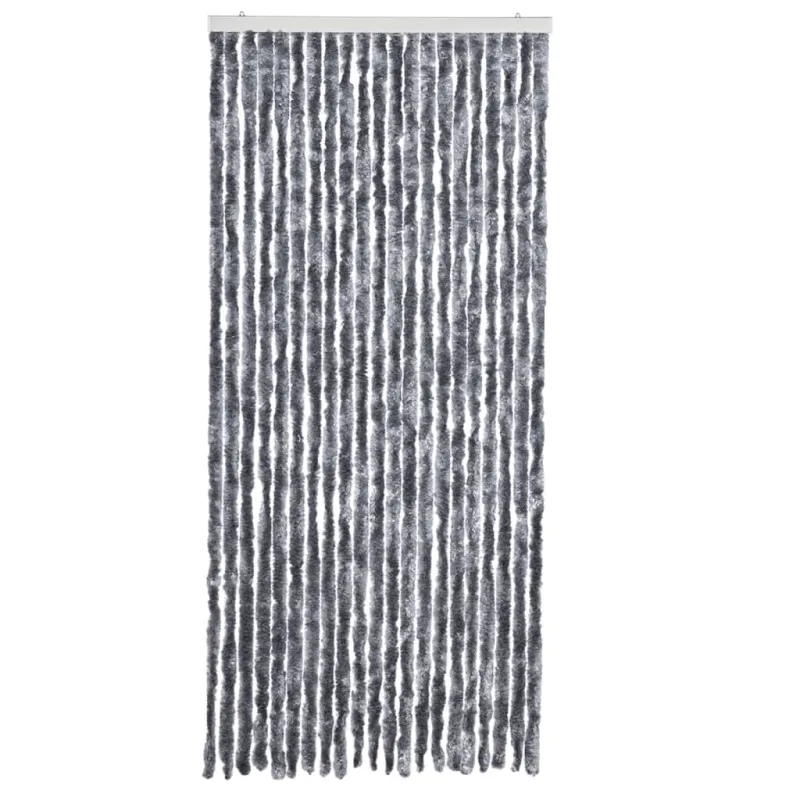 Užuolaida nuo vabzdžių, sidabrinės sp., 90x220cm, šenilis