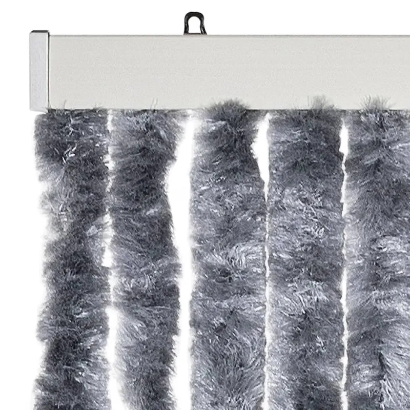 Užuolaida nuo vabzdžių, sidabrinės sp., 100x220cm, šenilis