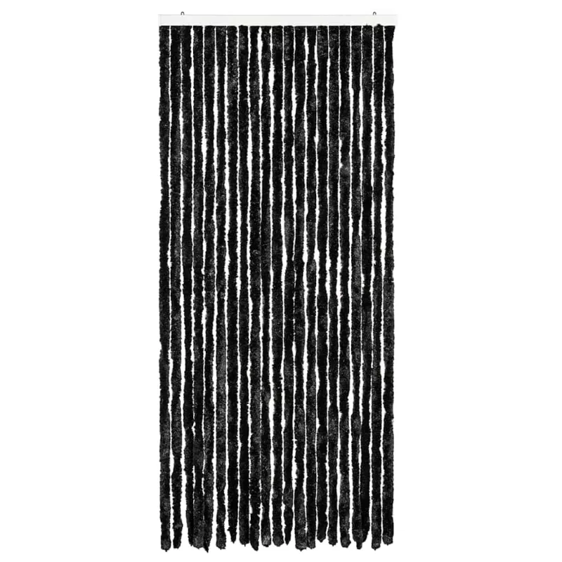 Užuolaida nuo vabzdžių, antracito sp., 90x220cm, šenilis