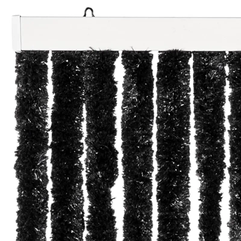 Užuolaida nuo vabzdžių, antracito sp., 100x220cm, šenilis