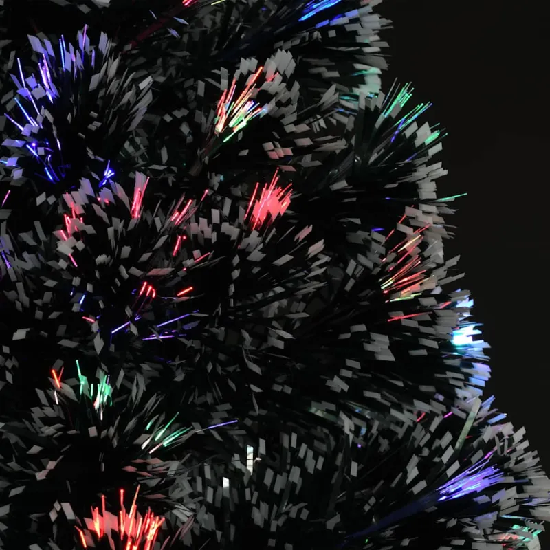 Apšviesta Kalėdų eglutė su stovu ir LED, 240cm, optinis pluoštas