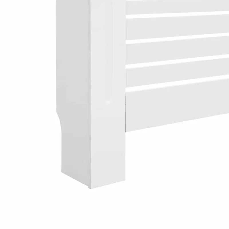 Radiatoriaus uždangalas, baltos sp., 172x19x81,5cm, MDF
