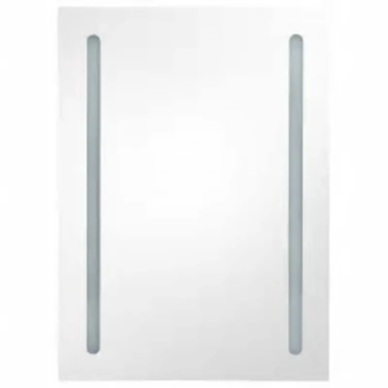 Veidrodinė vonios spintelė su LED apšvietimu, 50x13x70cm
