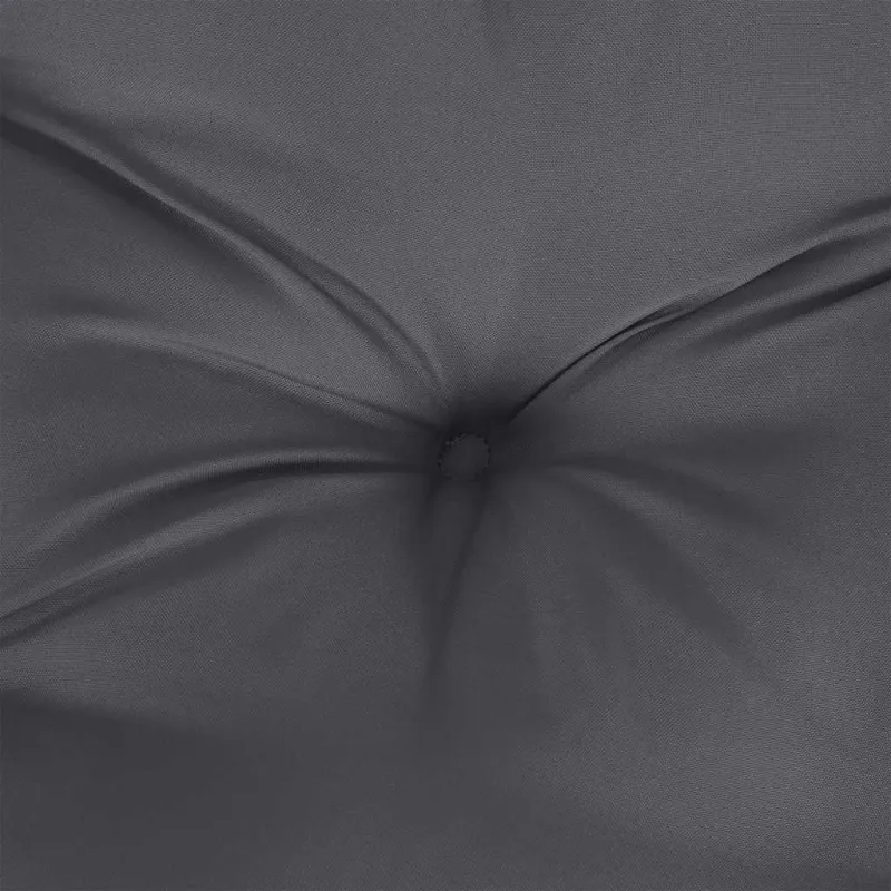 Sodo suoliuko pagalvėlė, antracito, 150x(50+50)x7cm, audinys