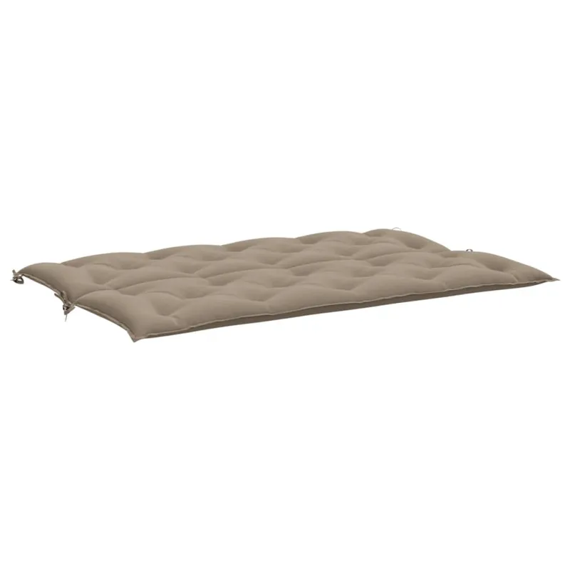 Sodo suoliuko pagalvėlė, taupe, 150x(50+50)x7cm, audinys