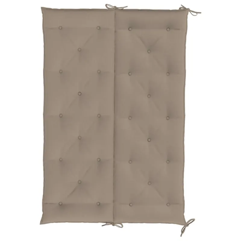 Sodo suoliuko pagalvėlė, taupe, 150x(50+50)x7cm, audinys
