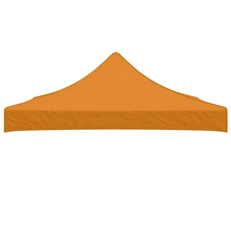 Proginės palapinės stogas, oranžinės spalvos, 3x3m, 270 g/m²