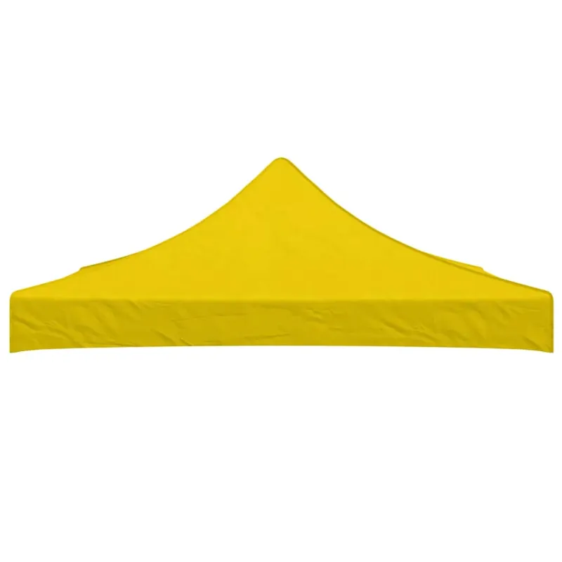 Proginės palapinės stogas, geltonos spalvos, 3x3m, 270 g/m²