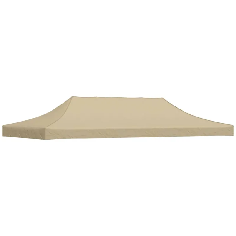 Proginės palapinės stogas, smėlio spalvos, 6x3m, 270 g/m²