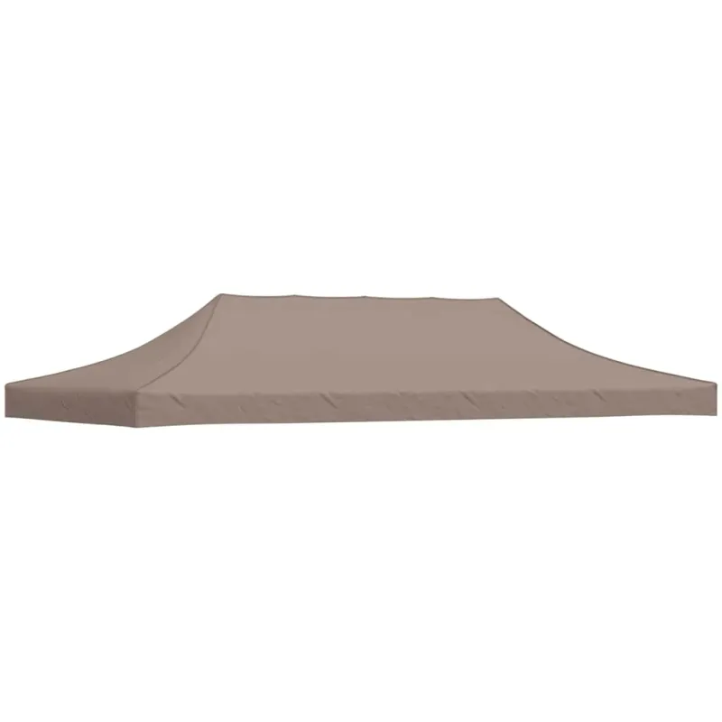 Proginės palapinės stogas, taupe spalvos, 6x3m, 270 g/m²