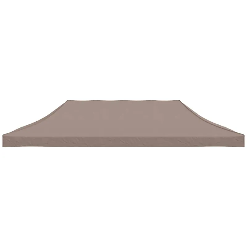 Proginės palapinės stogas, taupe spalvos, 6x3m, 270 g/m²