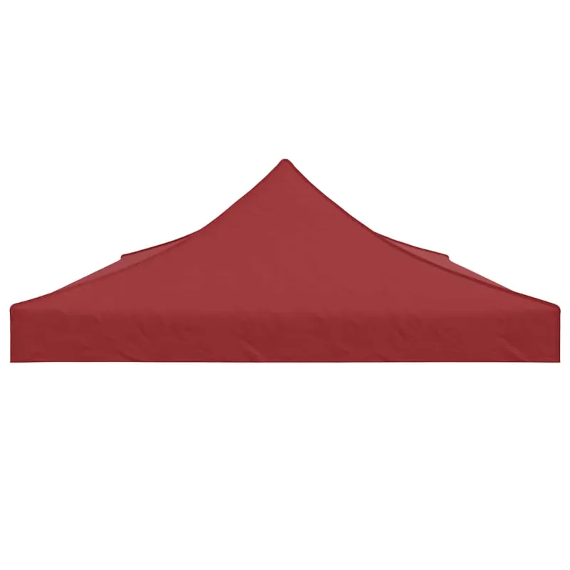 Proginės palapinės stogas, tamsiai raudonas, 6x3m, 270 g/m²