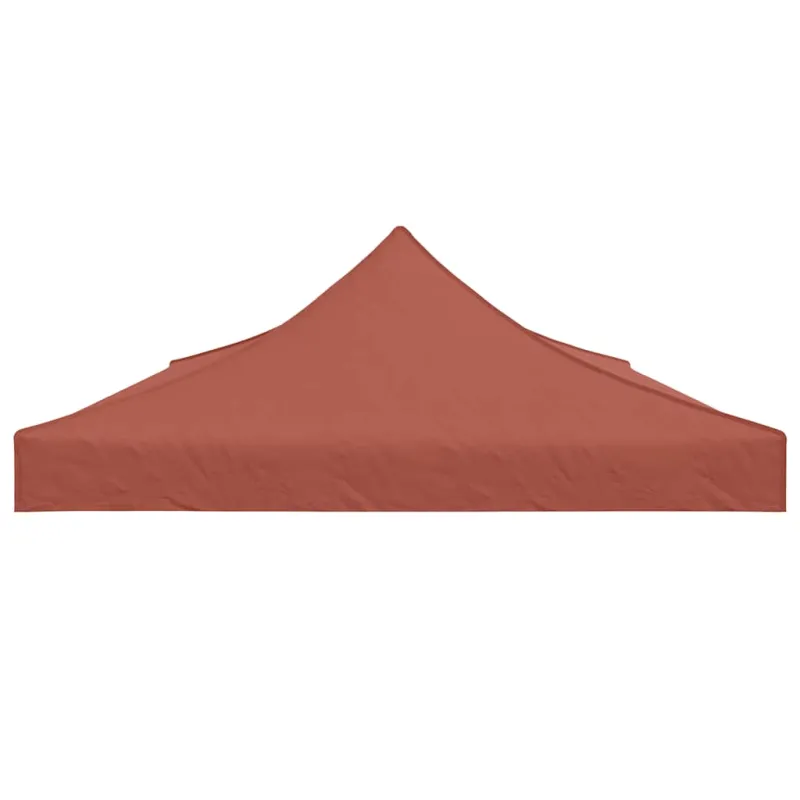 Proginės palapinės stogas, terakota spalvos, 6x3m, 270 g/m²