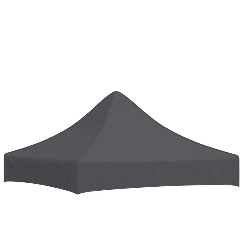 Proginės palapinės stogas, antracito spalvos, 2x2m, 270 g/m²