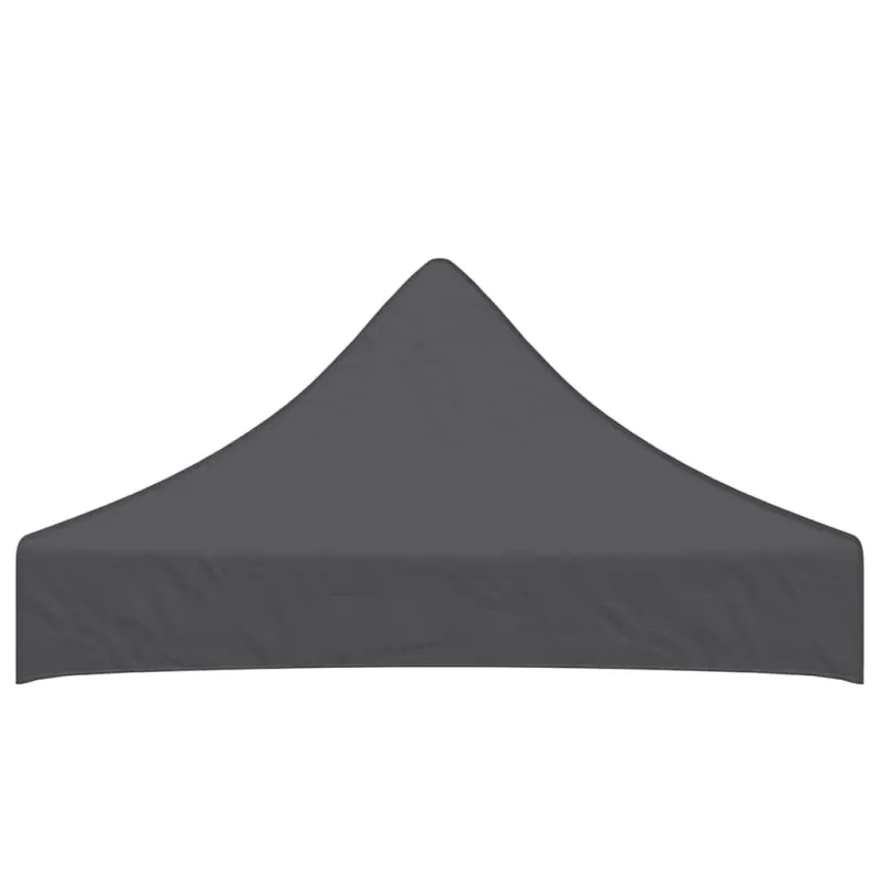 Proginės palapinės stogas, antracito spalvos, 2x2m, 270 g/m²