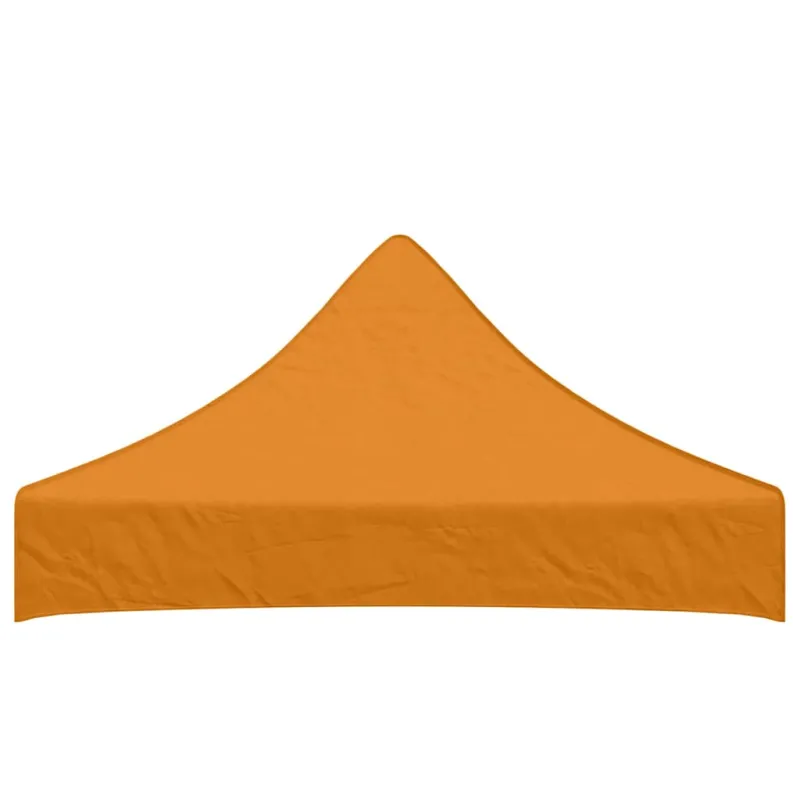 Proginės palapinės stogas, oranžinės spalvos, 2x2m, 270 g/m²