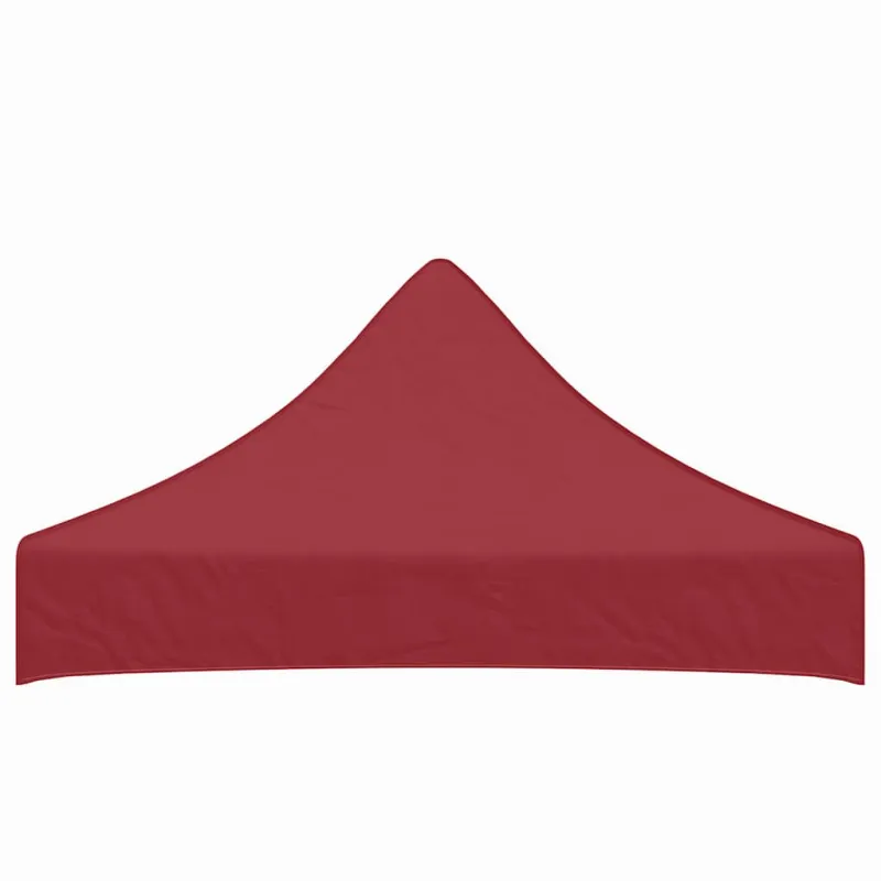 Proginės palapinės stogas, tamsiai raudonas, 2x2m, 270 g/m²