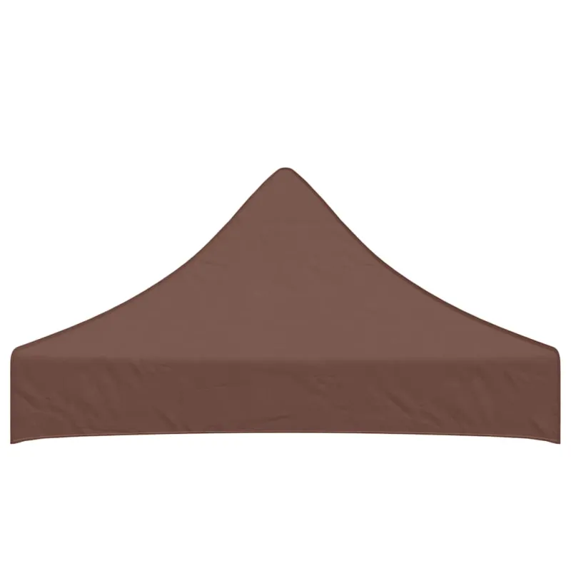 Proginės palapinės stogas, rudos spalvos, 2x2m, 270 g/m²
