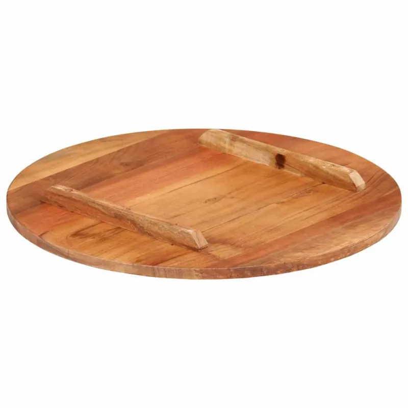 Stalviršis, 50cm, akacijos medienos masyvas, apskritas, 15–16mm