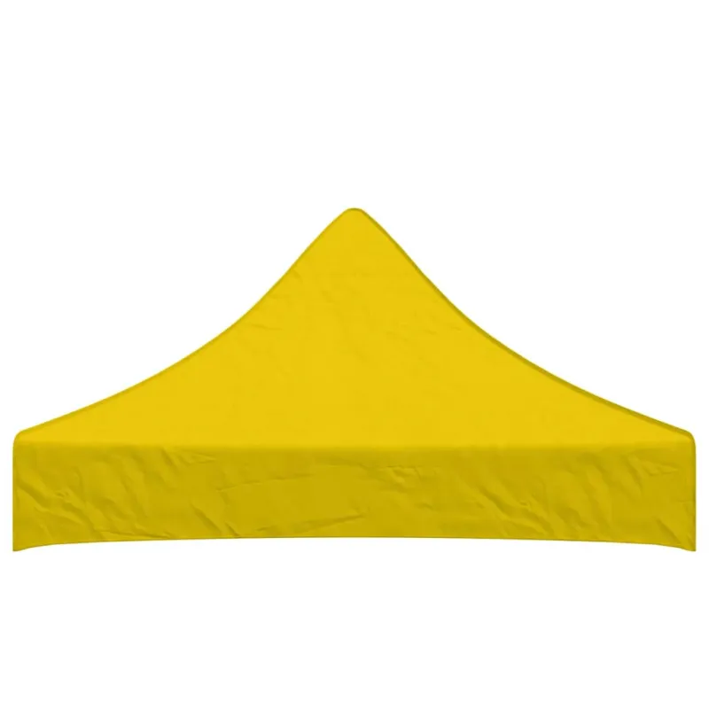 Proginės palapinės stogas, geltonos spalvos, 2x2m, 270 g/m²