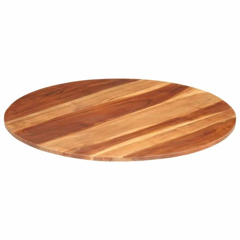 Stalviršis, 80cm, akacijos medienos masyvas, apskritas, 15–16mm