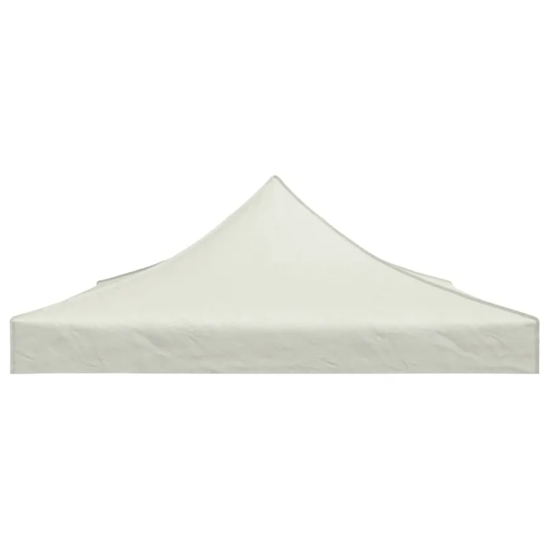 Proginės palapinės stogas, kreminės spalvos, 4x3m, 270 g/m²
