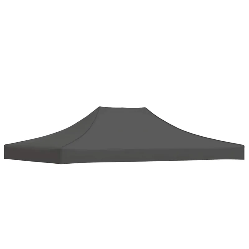 Proginės palapinės stogas, antracito spalvos, 4x3m, 270 g/m²