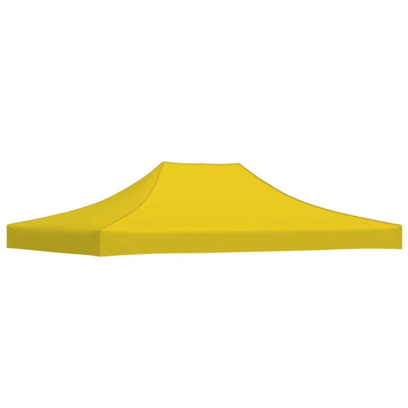 Proginės palapinės stogas, geltonos spalvos, 4x3m, 270 g/m²