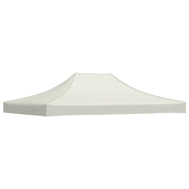 Proginės palapinės stogas, kreminės spalvos, 4,5x3m, 270 g/m²