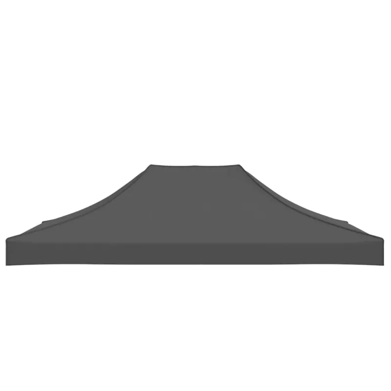 Proginės palapinės stogas, antracito spalvos, 4,5x3m, 270 g/m²