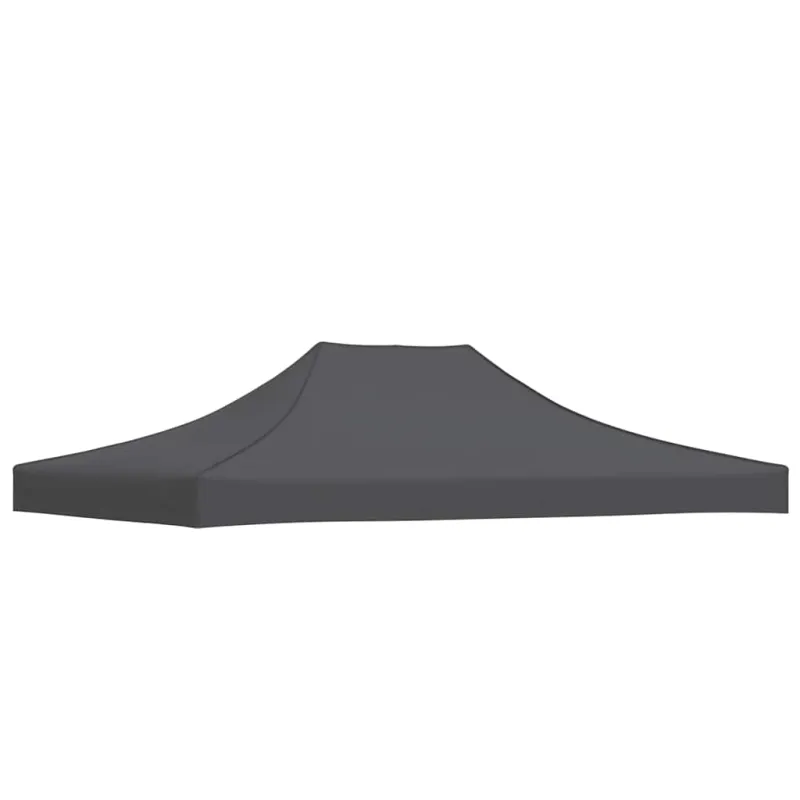 Proginės palapinės stogas, antracito spalvos, 4,5x3m, 270 g/m²