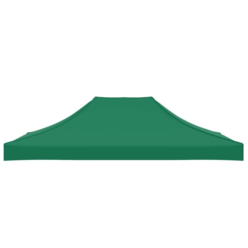 Proginės palapinės stogas, žalios spalvos, 4,5x3m, 270 g/m²