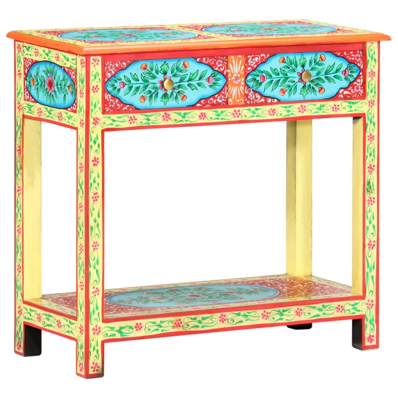 Konsolinis staliukas, 80x35x75cm, mango medienos masyvas