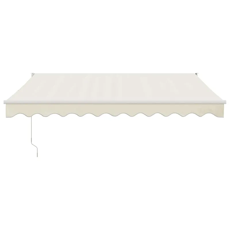Ištraukiama markizė, kreminė, 3x2,5m, audinys ir aliuminis