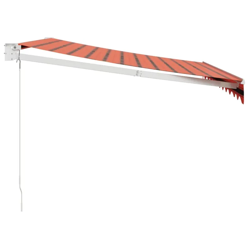 Ištraukiama markizė, oranžinė/ruda, 3x2,5m, audinys/aliuminis