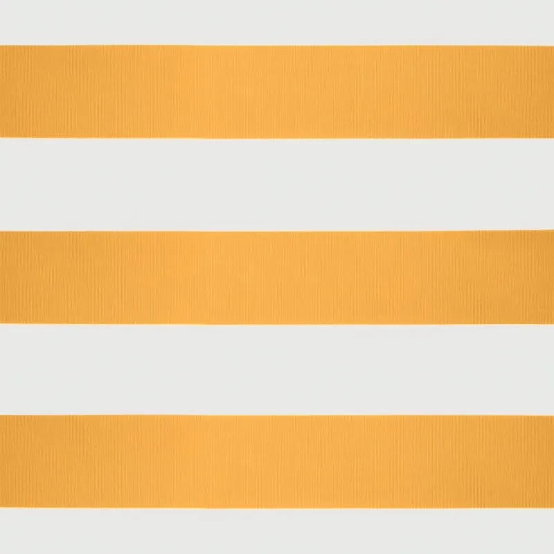 Ištraukiama markizė, geltona/balta, 4,5x3m, audinys/aliuminis