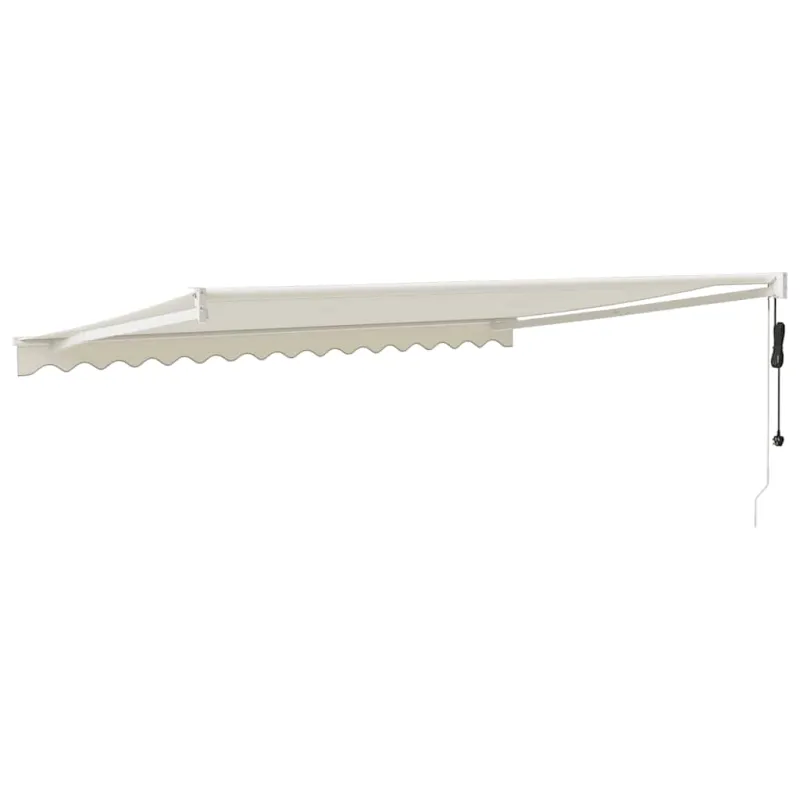 Automatinė ištraukiama markizė, kreminės spalvos, 4x3m