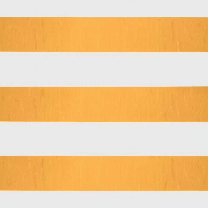 Automatinė ištraukiama markizė, geltona ir balta, 3,5x2,5m