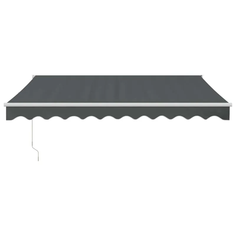 Automatinė ištraukiama markizė, antracito spalvos, 3x2,5m