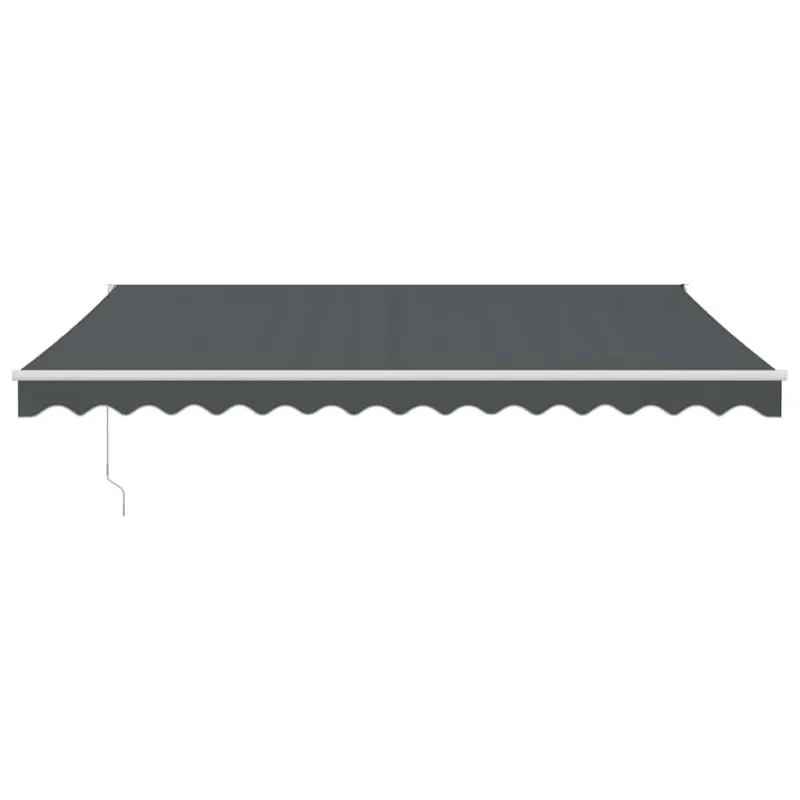 Automatinė ištraukiama markizė, antracito spalvos, 4x3m