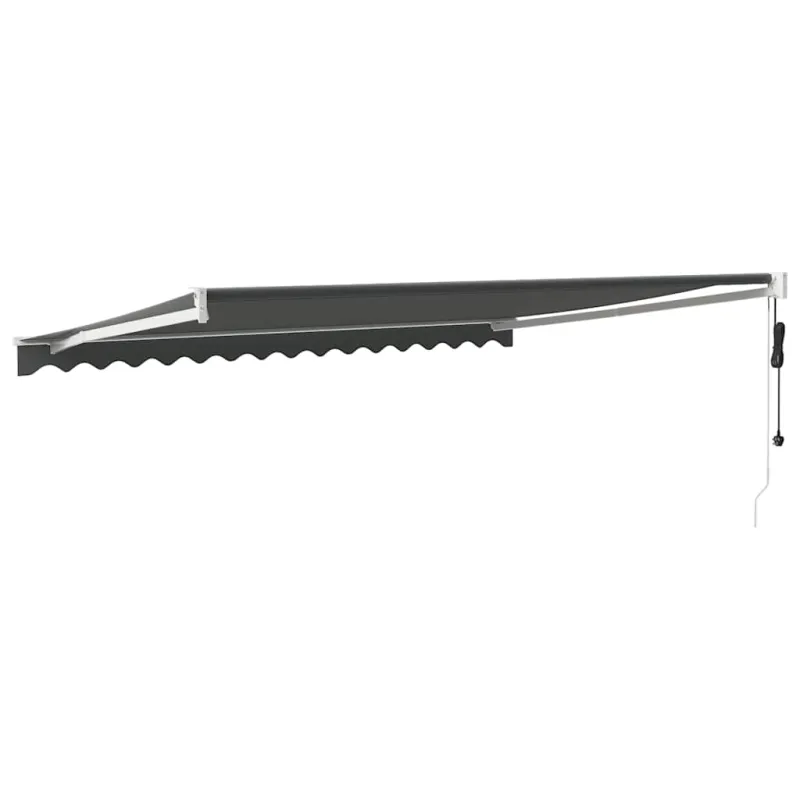 Automatinė ištraukiama markizė, antracito spalvos, 4x3m