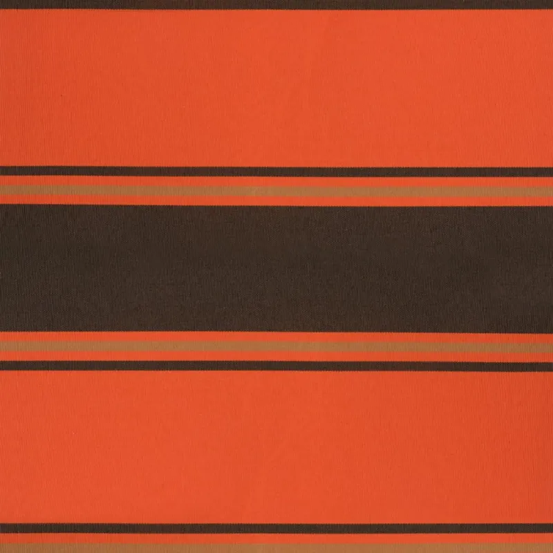 Automatinė ištraukiama markizė, oranžinė ir ruda, 4x3m